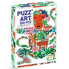 Puzzle - Puzz´Art, Monkey - 350 Teile - Djeco