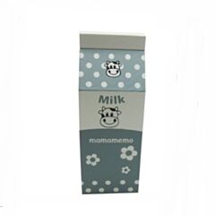 Kaufladen - Milch aus Holz - Grau - MaMaMeMo