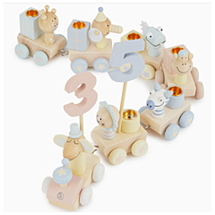 Geburtstagszug - 0-99 Jahre - Candy. Taufgeschenk