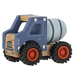 Bloomingville - Zement-LKW mit gummiräder - Vito Blau. Spielzeug