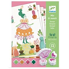 Stempel - Flower girls  - Djeco