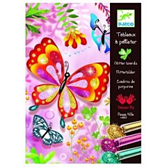 Kunst nach Zahlen - Glitterbilder mit kleinen Tieren - Djeco