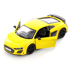 Spielzeugauto - Audi R8 Coupe 2020, gelb. Tolles Spielzeug
