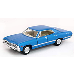 Spielzeugauto - Chevrolet Impala-67, blau. Tolles Spielzeug