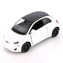 Spielzeugauto - Fiat 500 - Pastell Weiß. Spielzeug