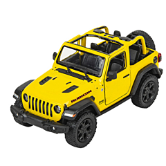 Spielzeugauto - Jeep Wrangler (Open Top) - Gelb. Tolles Spielzeug