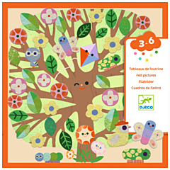 Djeco - Filzaufkleber - Jahreszeiten. Spielzeug
