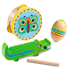 Djeco Musikspielzeug - 3 Instrumenten - Spielzeug