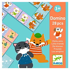 Spiel - Domino Little friends - Djeco
