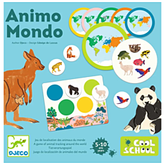 Djeco - Spiele für Kinder - Bingo Animo Mondo. Lotto- und Suchspiel für Kinder