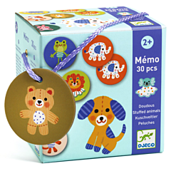 Djeco - Memory - Memo Stuffed Animals. Spiel