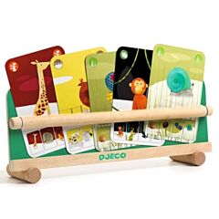 Djeco - Kartenhalter im Holz für Kinder