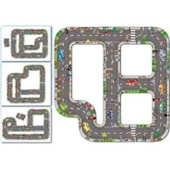 Boden-Puzzle - Straßen - X-Large