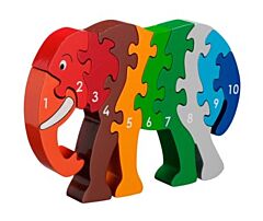 Puzzle - Elefant - 1-10 (Fair Trade)