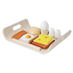 Kaufladen - Frühstückstablett aus Holz - Ökologisch von PlanToys