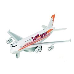 Spielzeug Flugzeug - Weiß und orange