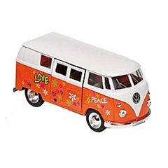 Spielzeugauto - VW Classical Bus - Hippie - Orange