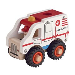 Krankenwagen mit gummiräder - Magni