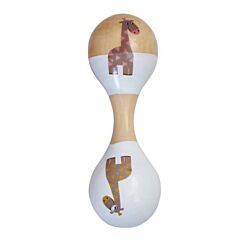 Maraca - doppel - Giraffe - Magni 