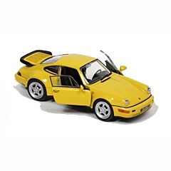 Spielzeugauto - Porsche 911 turbo - Gelb