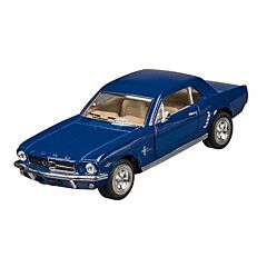 Spielzeugauto - Ford Mustang (1964) - Blau - Goki