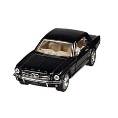 Spielzeugauto - Ford Mustang (1964) - Schwarz - Goki