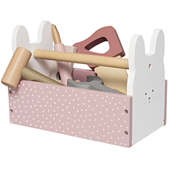 Jabadabado - Werkzeugkasten aus Holz - Bunny. Tolles Spielzeug