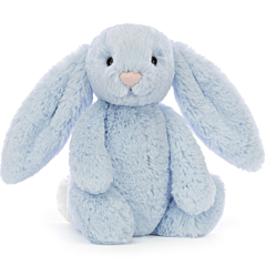 Jellycat Kuscheltier - Hase, 31 cm - Bashful Blue Bunny Original. Taufgeschenk