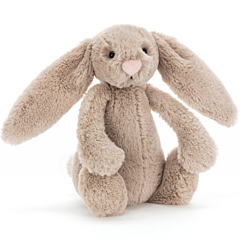 Jellycat Kuscheltier - Hase, 18 cm - Bashful Beige Bunny. Tolles Spielzeug und schönes Taufgeschenk