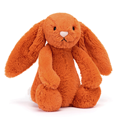 Jellycat Kuscheltier - Hase, 18 cm - Bashful Tangerine Bunny. Tolles Spielzeug und schönes Taufgeschenk