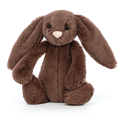 Jellycat Kuscheltier - Hase, 18 cm - Bashful Fudge Bunny. Tolles Spielzeug und schönes Taufgeschenk