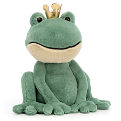 Jellycat Kuscheltier - Frosch 23 cm - Fabian Frog Prince. Taufgeschenk