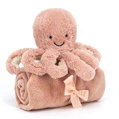 Jellycat Schmusetuch, Tintenfisch - Odell Octopus - babyspielzeug