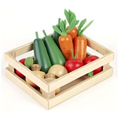 Kaufladen - Gemüse in Kasten