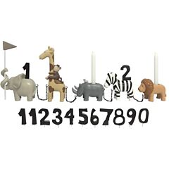 Geburtstagszug, handbemalt - Safari - KIDS by FRIIS