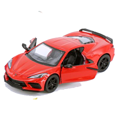 Spielzeugauto - Corvette 2021, Rot. Tolles Spielzeug