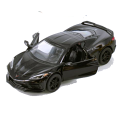 Spielzeugauto - Corvette 2021, Schwarz. Tolles Spielzeug