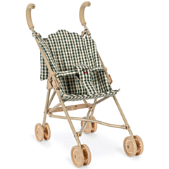 Konges slöjd - Puppenwagen - Smoke pine check. Spielzeug