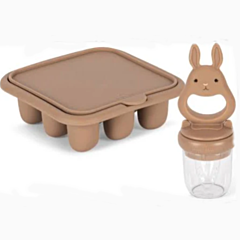 Konges slöjd - Baby-Obsthalter mit Eisform - Blush