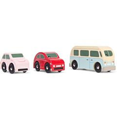 Holzautos - 3 Autos - Retro - Le Toy Van 