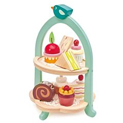 Kaufladen - Kuchenplatte mit Kuchen - Tender Leaf Toys