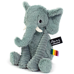 Elefant - Kuscheltier - 35 cm - Minze - Les deglingos. Tolles Spielzeug