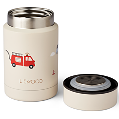 Liewood - Thermobehälter - Emergency vehicle  Sandy. Schönes Taufgeschenk
