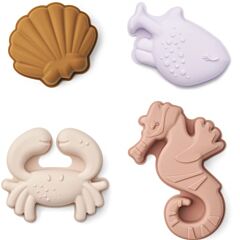 Liewood Sandspielzeug 4 st - Sea creature Sandy - Spielzeug
