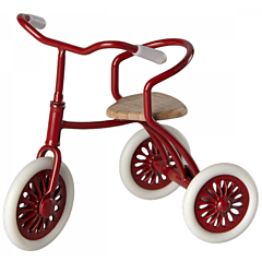 Maileg Dreirad für Große Bruder/Schwester Mäuse - Abri à tricycle, Rot. Spielzeug