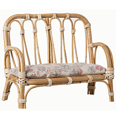 Maileg - Rattan-Couch - Groß, Natur. Spielzeug