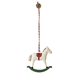 Maileg - Schaukelpferd aus Metall zum Aufhängen. Maileg Weihnachten