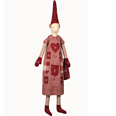 Maileg - Adventskalender, 1-24 Pakete - Mädchen Pixy - 121 cm