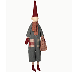 Maileg - Adventskalender, 4 Pakete - Junge Pixy - 106 cm. Weihnachten