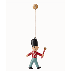 Maileg Weihnachts ornament - Guard mit Stock, Metall. Weihnachten